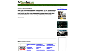 Topwholesalesuppliers.com thumbnail