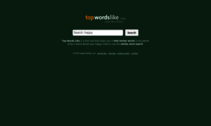 Topwordslike.com thumbnail