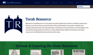 Torahresource.com thumbnail