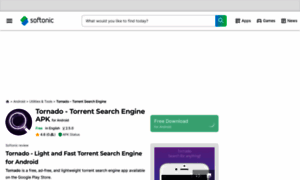 Tornado-torrent-search-engine.en.softonic.com thumbnail