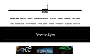 Toronto-signs.ca thumbnail