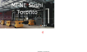 Toronto.mine-sushi.com thumbnail
