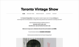 Torontoantiqueandvintagemarket.ca thumbnail