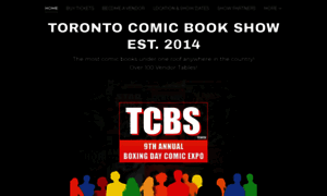 Torontocomicbookshow.com thumbnail