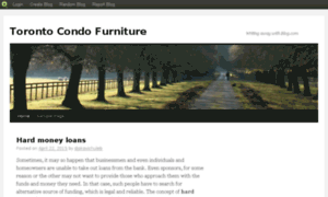 Torontocondofurniture.blog.com thumbnail