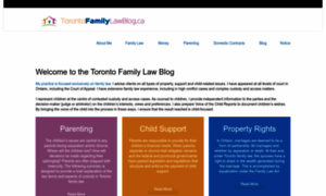Torontofamilylawblog.ca thumbnail