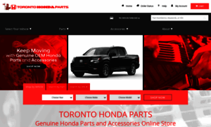 Torontohondaparts.com thumbnail