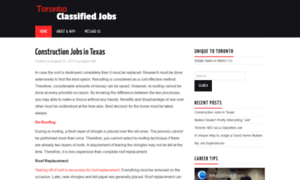 Torontojobclassifieds.com thumbnail