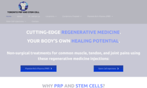 Torontoprpandstemcell.ca thumbnail