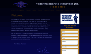 Torontoroofingindustries.com thumbnail