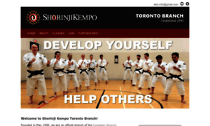 Torontoshorinji.org thumbnail