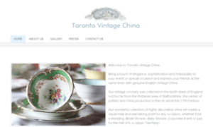 Torontovintagechina.com thumbnail