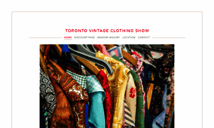 Torontovintageclothingshow.ca thumbnail