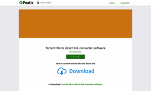 Torrent-file-to-direct-link-converter-software.peatix.com thumbnail