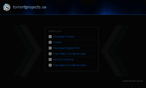 Torrentprojects.se thumbnail