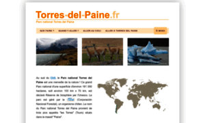 Torres-del-paine.fr thumbnail