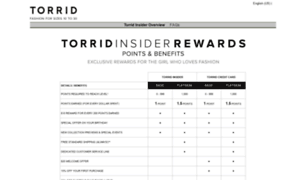 Torridinsider.customerentry.com thumbnail