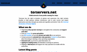 Torservers.net thumbnail