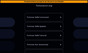 Tortoisesvn.org thumbnail