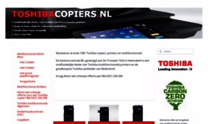 Toshibacopiers.nl thumbnail