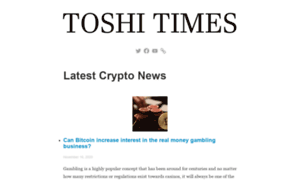 Toshitimes.com thumbnail