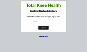 Total-knee-health.com thumbnail