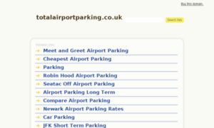 Totalairportparking.co.uk thumbnail