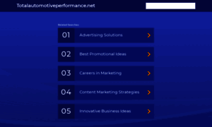 Totalautomotiveperformance.net thumbnail