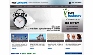 Totalbackcare.com.au thumbnail