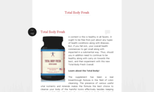 Totalbodyfreshtry.wordpress.com thumbnail