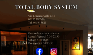 Totalbodysystem.it thumbnail
