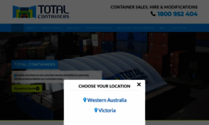 Totalcontainers.com.au thumbnail