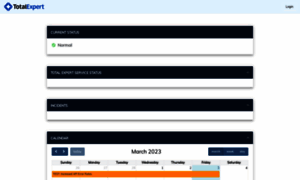 Totalexpert.status.page thumbnail
