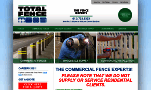 Totalfence.ca thumbnail