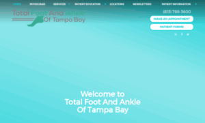 Totalfootandankle-tampabay.com thumbnail