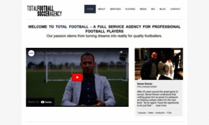 Totalfootballsocceragency.com thumbnail