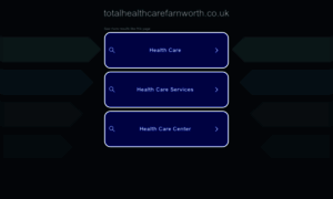 Totalhealthcarefarnworth.co.uk thumbnail