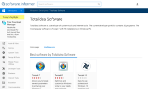 Totalidea-software.software.informer.com thumbnail