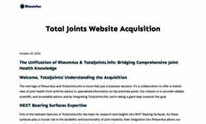 Totaljoints.info thumbnail