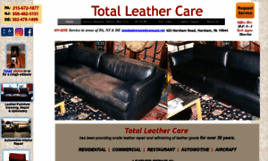 Totalleathercare.com thumbnail