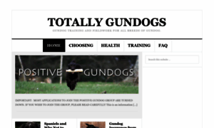 Totallygundogs.com thumbnail