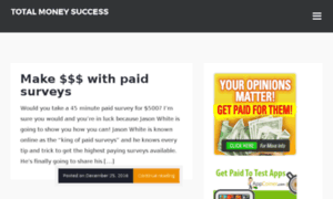 Totalmoneysuccess.com thumbnail