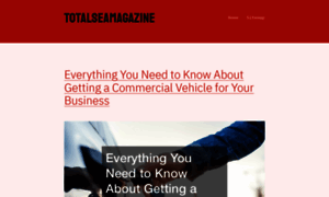 Totalseamagazine.com thumbnail
