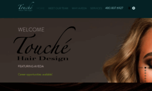 Touchehairdesign.com thumbnail