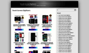 Touchscreendigitizers.net thumbnail