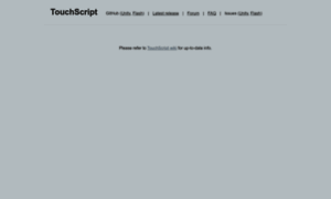 Touchscript.github.io thumbnail