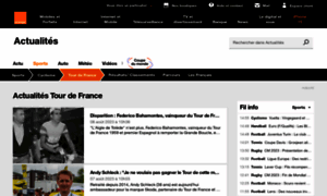 Tourdefrance.sports.orange.fr thumbnail