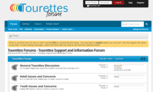 Tourettesforum.com thumbnail