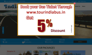 Tourindiabus.in thumbnail