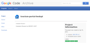 Tourism-portal-hedspi.googlecode.com thumbnail